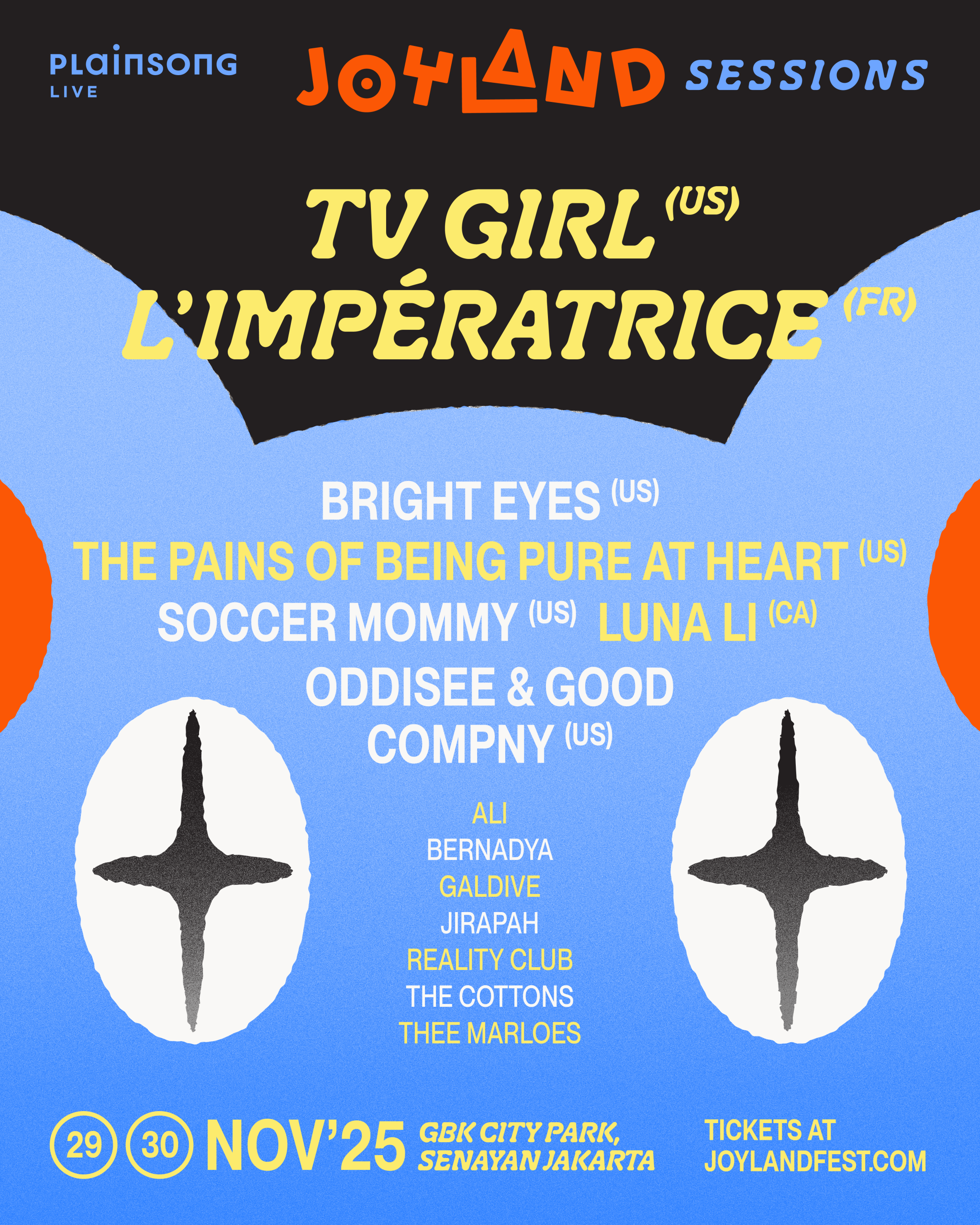 Plainsong Live Hadirkan Hajatan Terbarunya “Joyland Sessions” yang Menghadirkan Luna Li,TV Girl, Ali, Bernadya Hingga L’Imperatrice