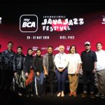 -Ki-Ka- The Seciorias, Norisa, Dewi Gontha, Willy Budiman, Nikita Dompas, Sandy dalam Press Conference 1 myBCA International Java Jazz Festival